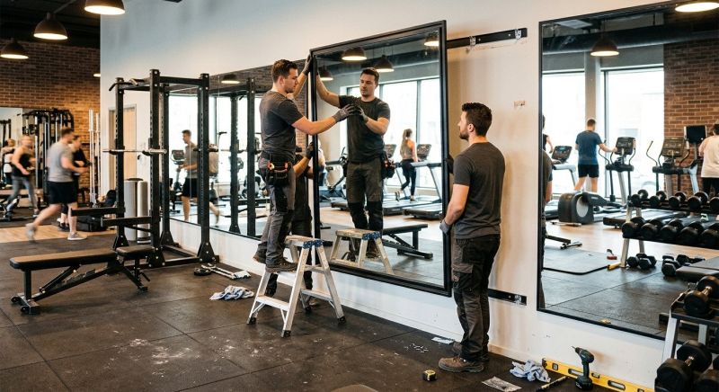 Commercial Mirror Installation in Arvada, CO
