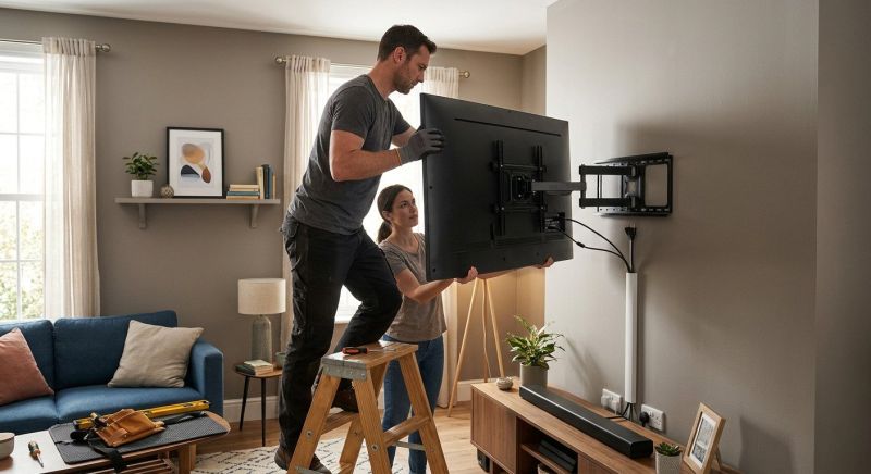 Television Hanging Service in Olathe, KS