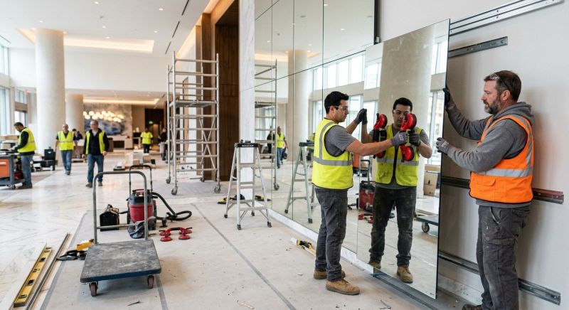 Commercial Mirror Installation in Boulder, CO
