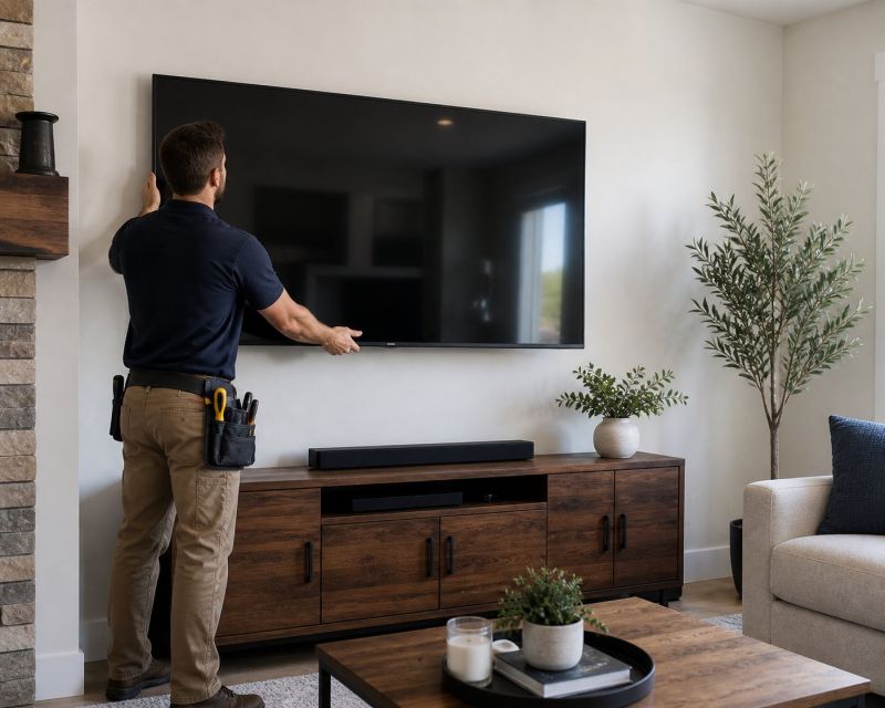 Television Mounting Service in Denver County, CO